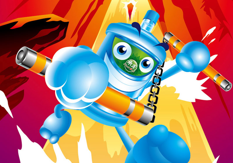 告别大红大紫！广州新一代设计师用“素净岭南风”重塑医院卡通形象