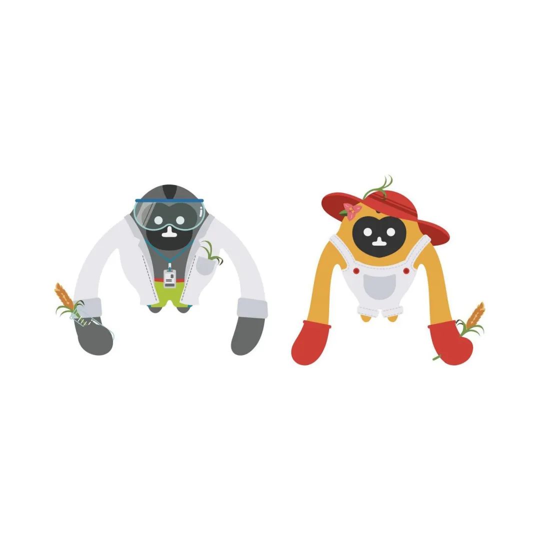 中国消博会吉祥物“换新装”了!变身海陆空“产业猿”! 图片