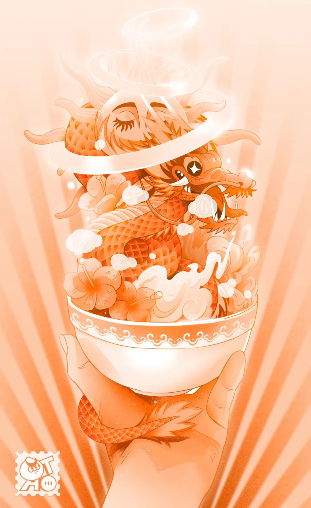 天猫、钟薛高插画师！一笔一国风，演绎“宝藏”作品！