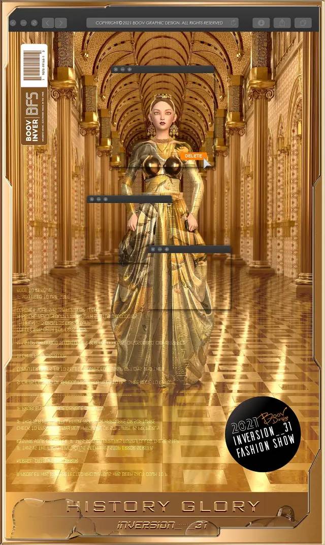 在数字世界玩走秀?这个IP设计简直不要太酷!! 图片