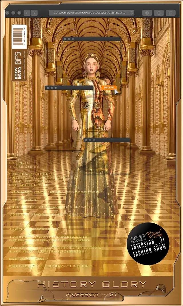 在数字世界玩走秀?这个IP设计简直不要太酷!! 图片