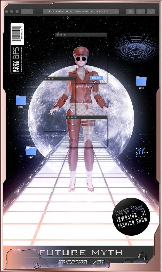 在数字世界玩走秀？这个IP设计简直不要太酷！！