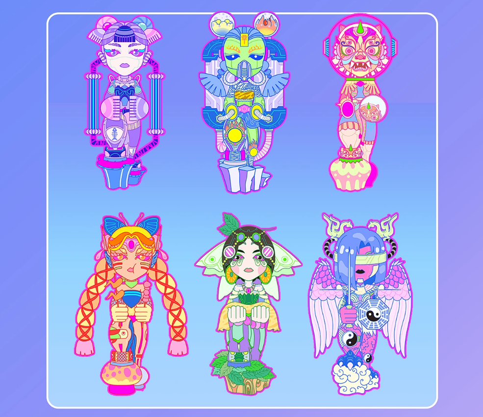 神话人物IP设计如何打破传统思维? 图片