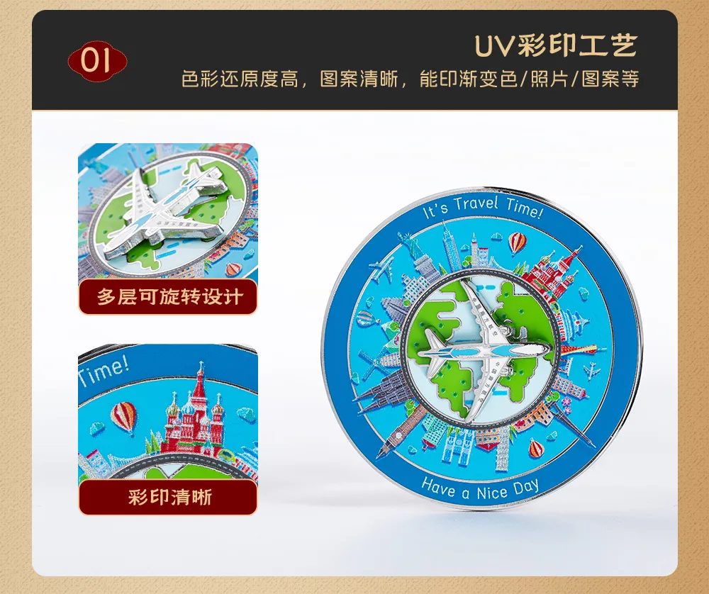 金属徽章 企业周年庆纪念章徽章定制