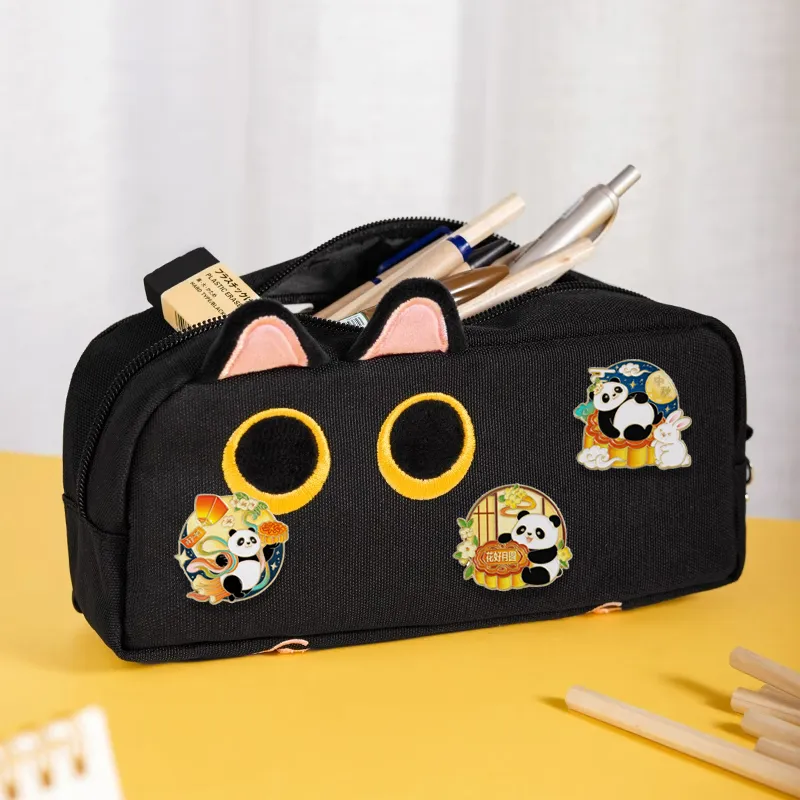 金属徽章 熊猫金属胸针 节日定制