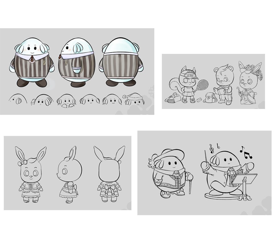 婴姿坊 品牌IP吉祥物设计