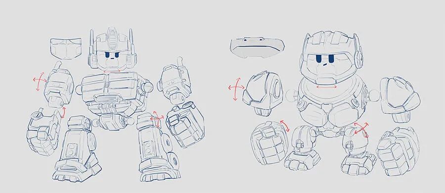 让IP替品牌讲好故事！夸克x变形金刚联名设计过程复盘