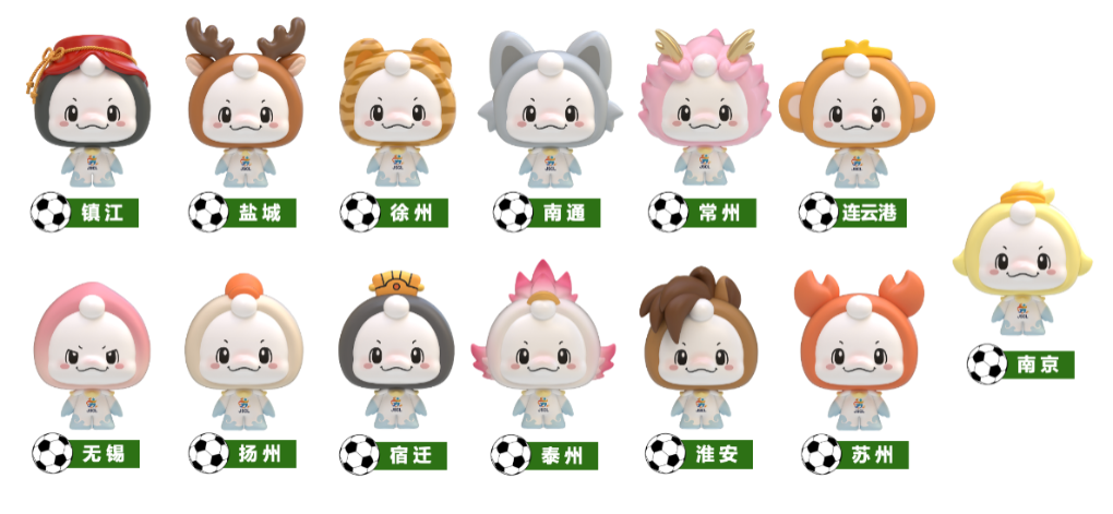 “苏超”推出吉祥物“苏嘟嘟” “苏超”推出吉祥物“苏嘟嘟”