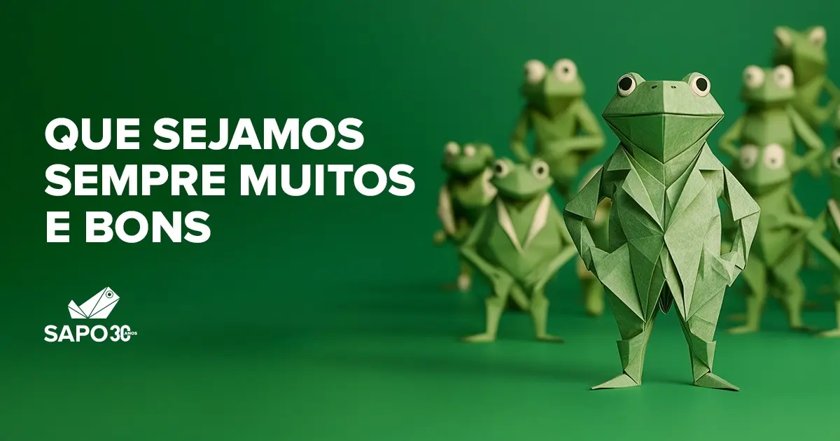 SAPO网站青蛙LOGO经典回归，品牌设计公司如何做LOGO的简约升级？