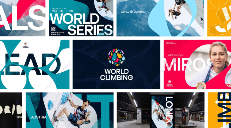 攀岩协会品牌ip形象设计