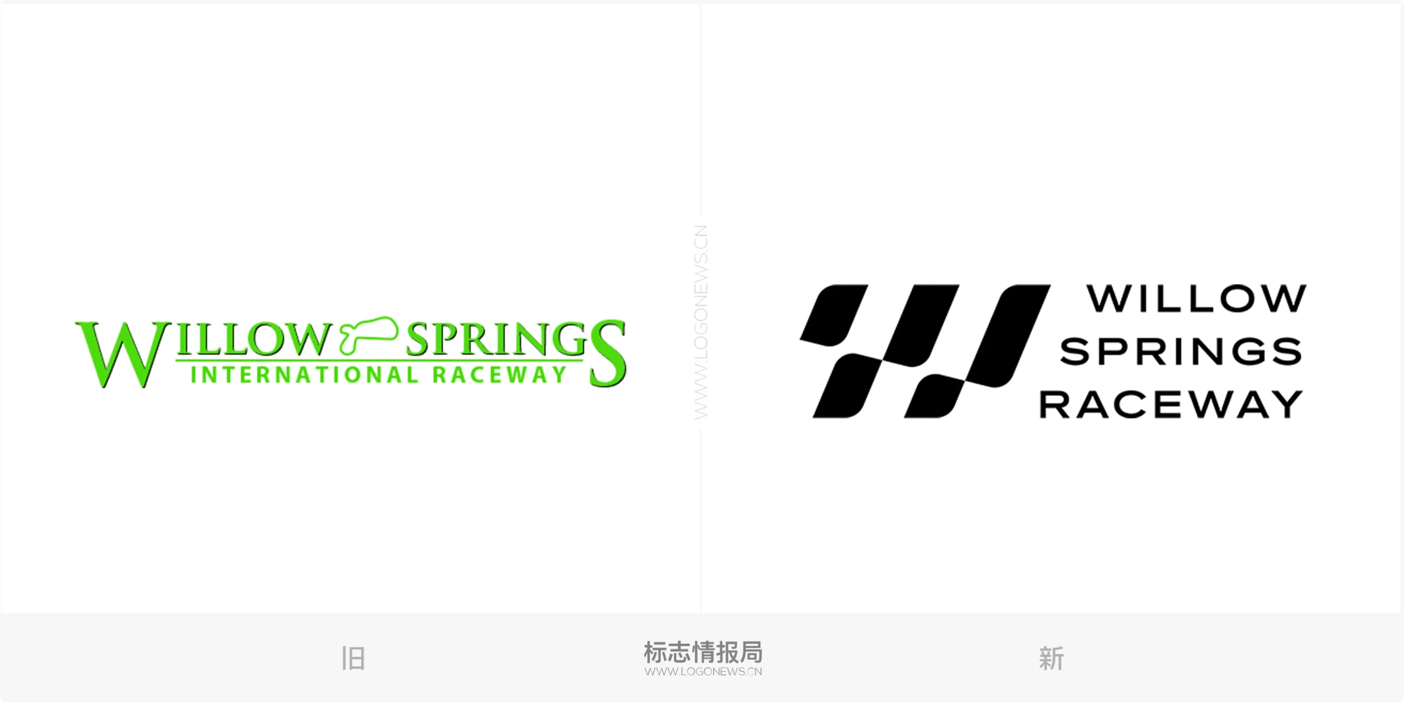 柳泉国际赛道（Willow Springs）易主落定！全新品牌LOGO设计欣赏