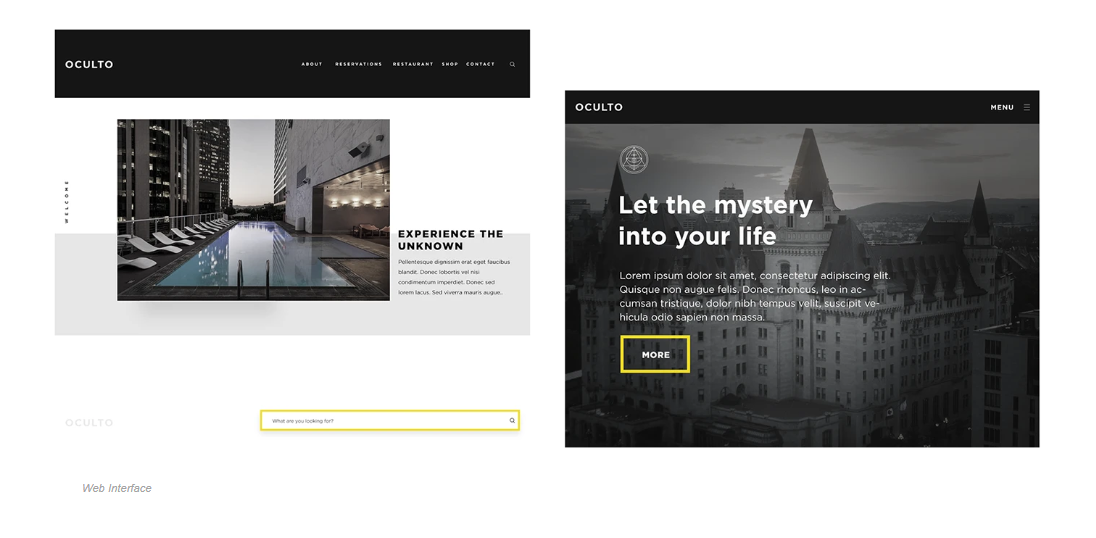 酒店品牌设计之网站设计