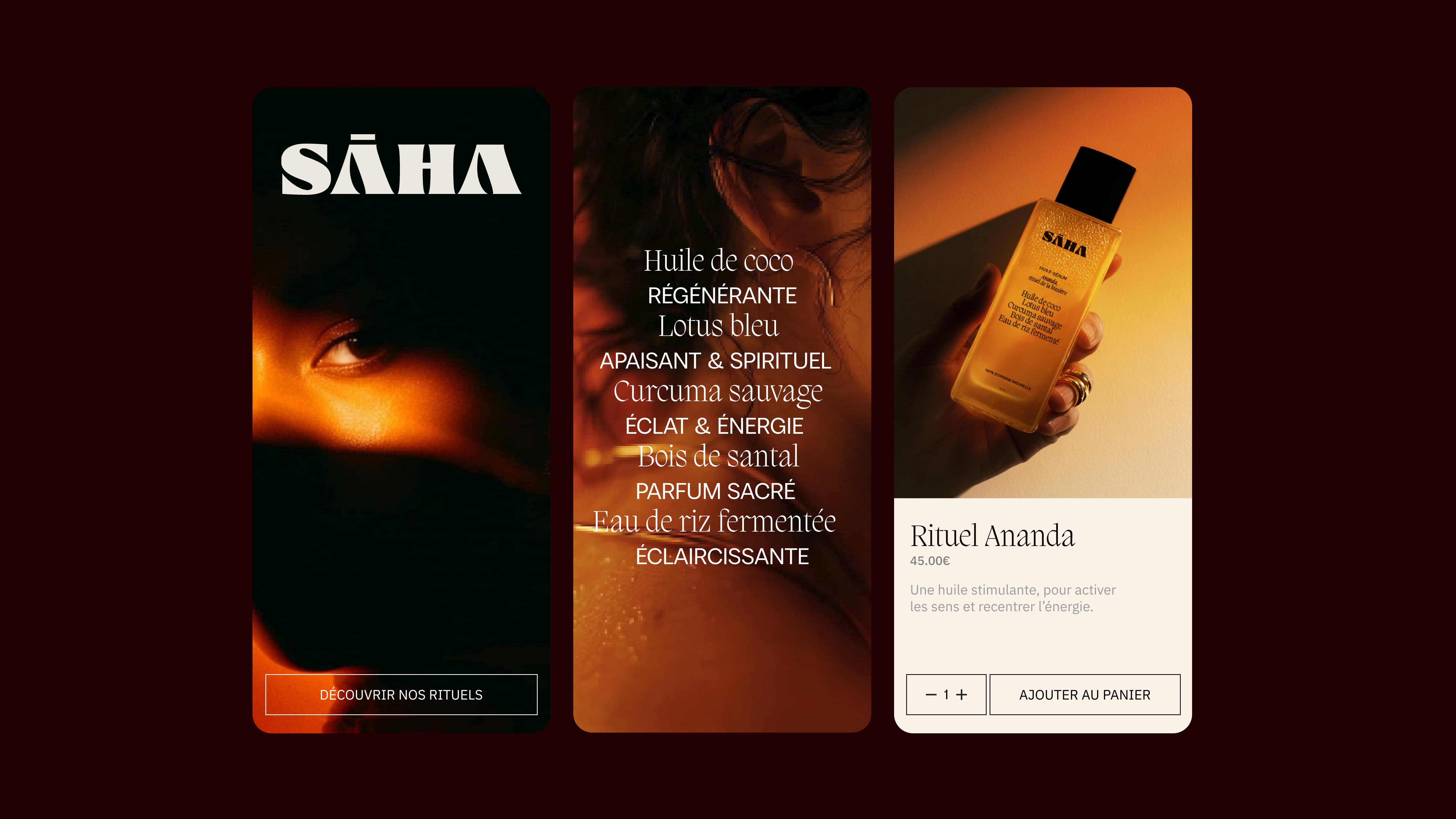 Sāha护肤品牌LOGO设计及VI设计欣赏