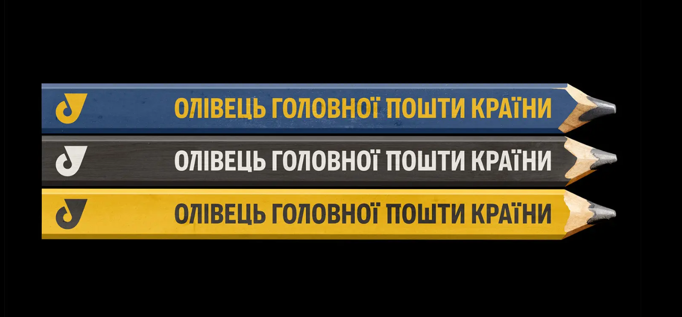 乌克兰邮政品牌视觉系统之办公用品规范