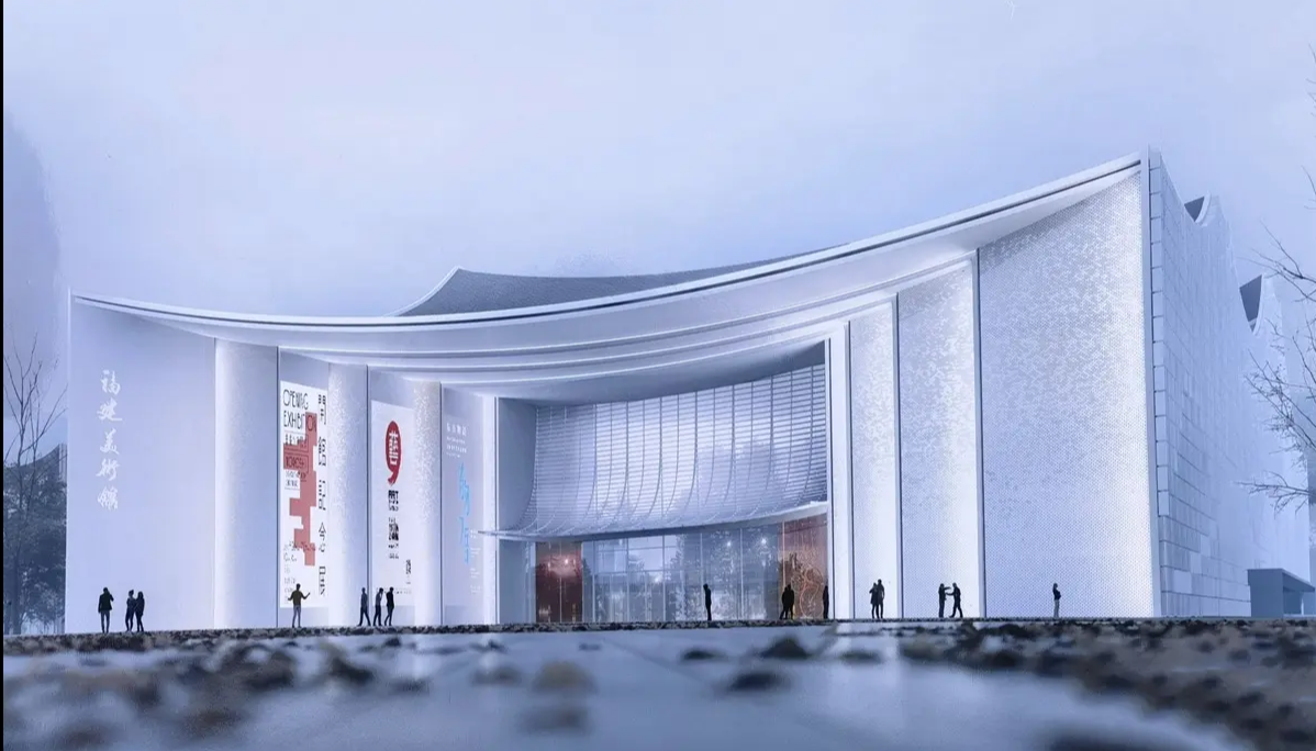 福建美术馆LOGO优化升级：一次建筑美学与品牌识别的系统重构