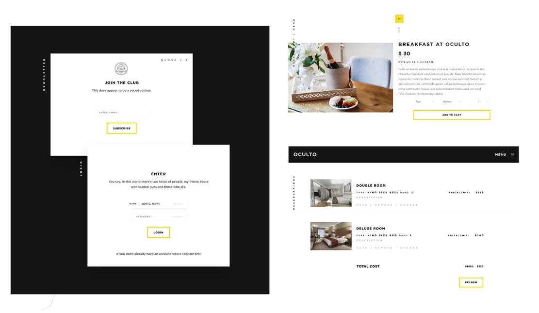 酒店品牌设计之网站设计