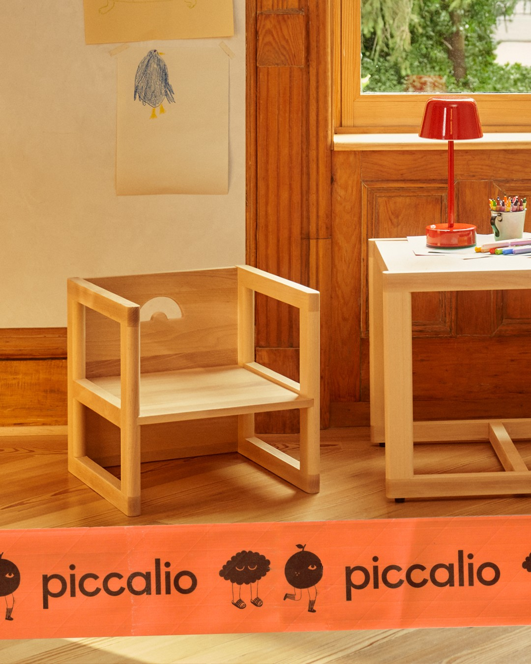 品牌设计公司解析Piccalio儿童家具LOGO设计升级案例