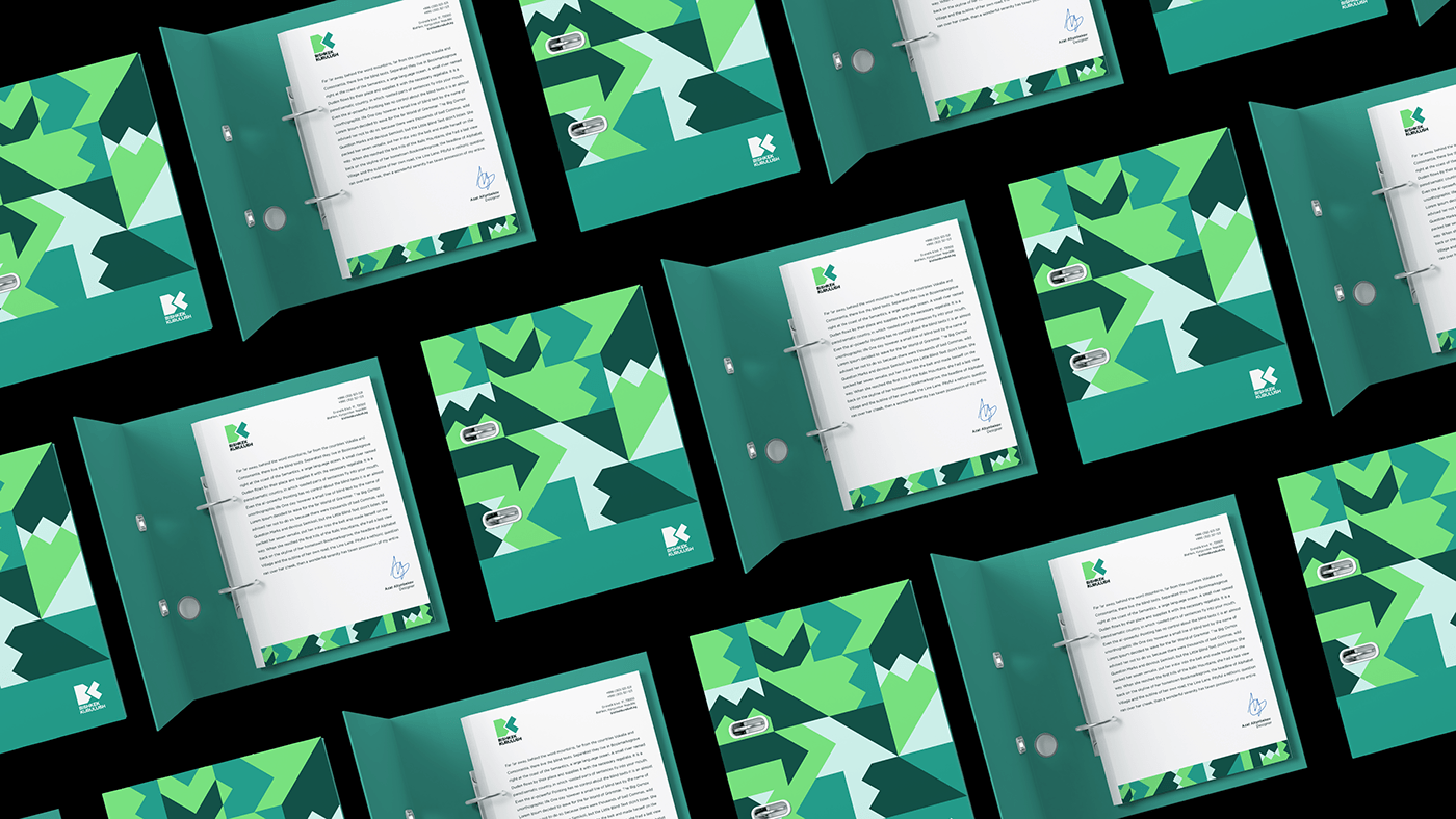 Bishkek Kurulush 建筑公司品牌形象设计赏析 Bishkek Kurulush 品牌形象