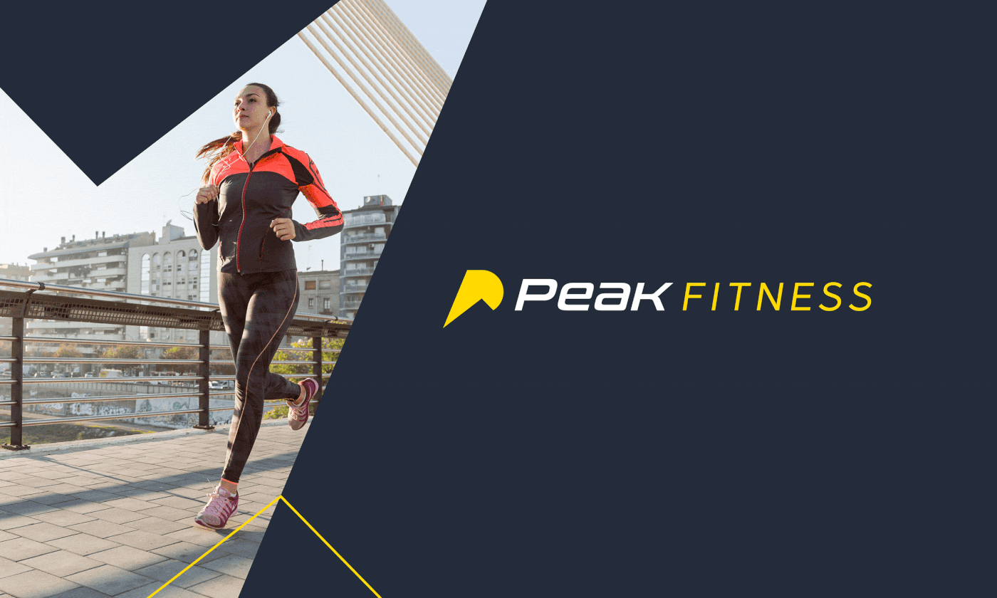 Peak 健身品牌形象设计 Peak 品牌LOGO