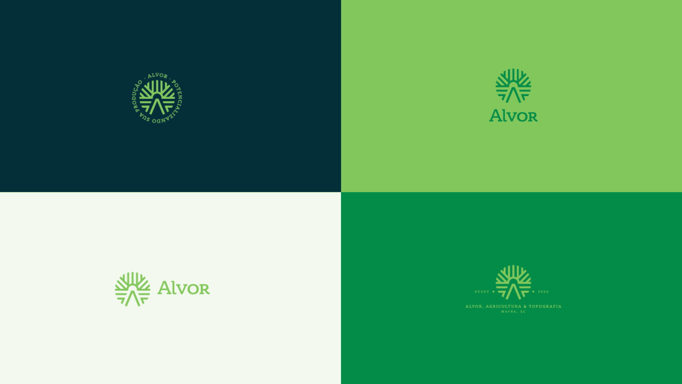 Alvor农业市场品牌形象设计 Alvor 品牌LOGO