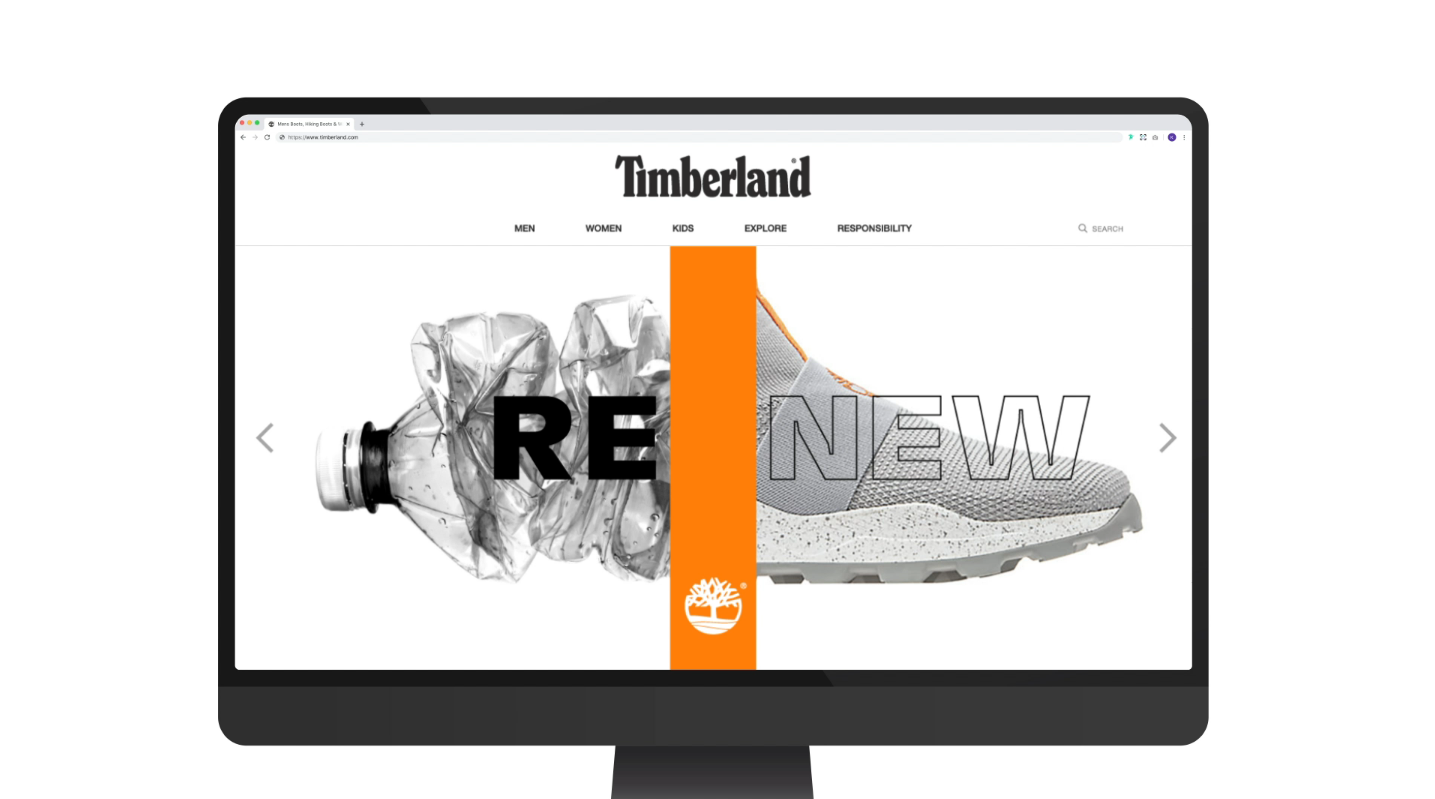 全球知名户外品牌timerland品牌形象升级