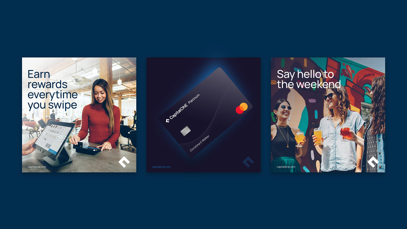 Capital One 美国银行品牌形象焕新 Capital One 品牌形象