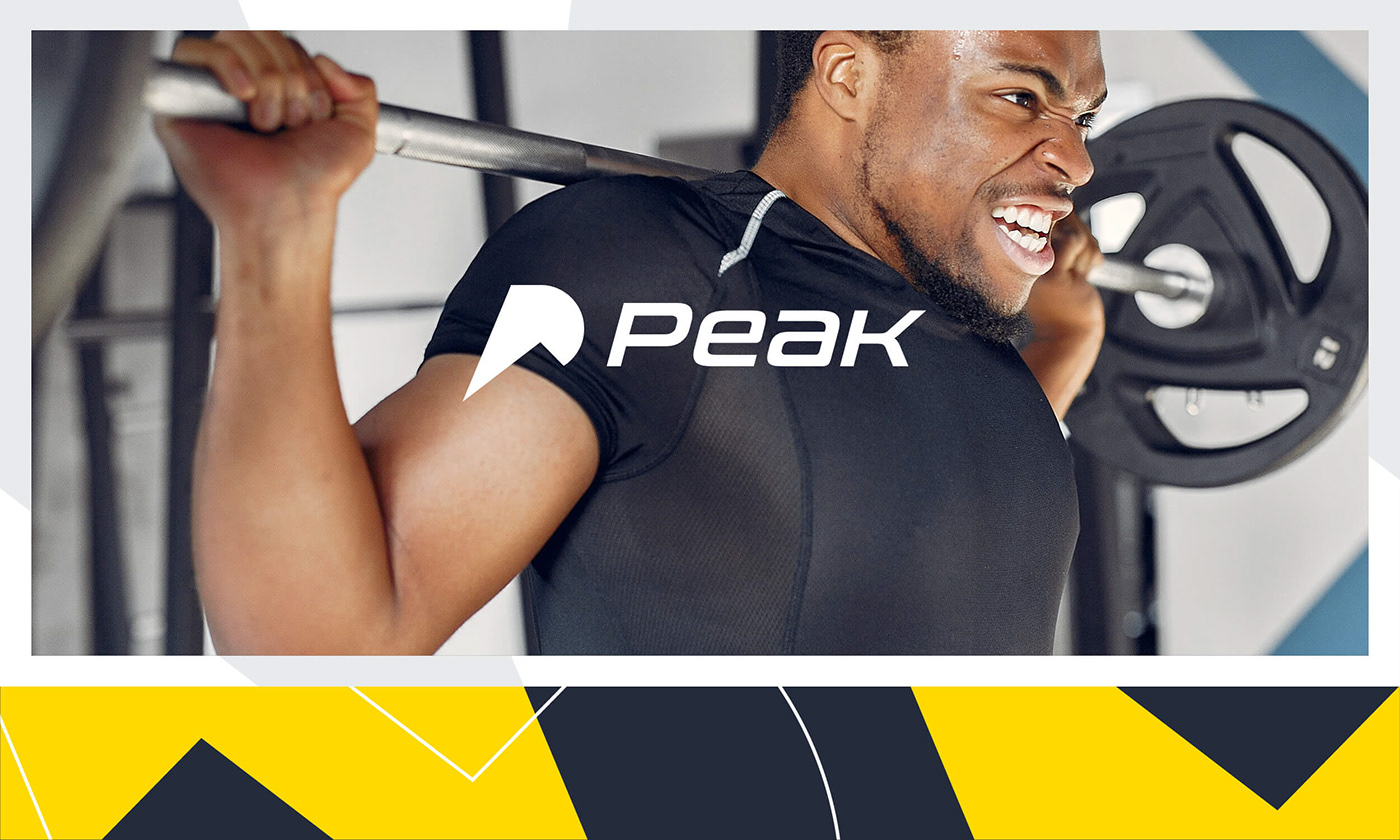 Peak 健身品牌形象设计 Peak 品牌LOGO