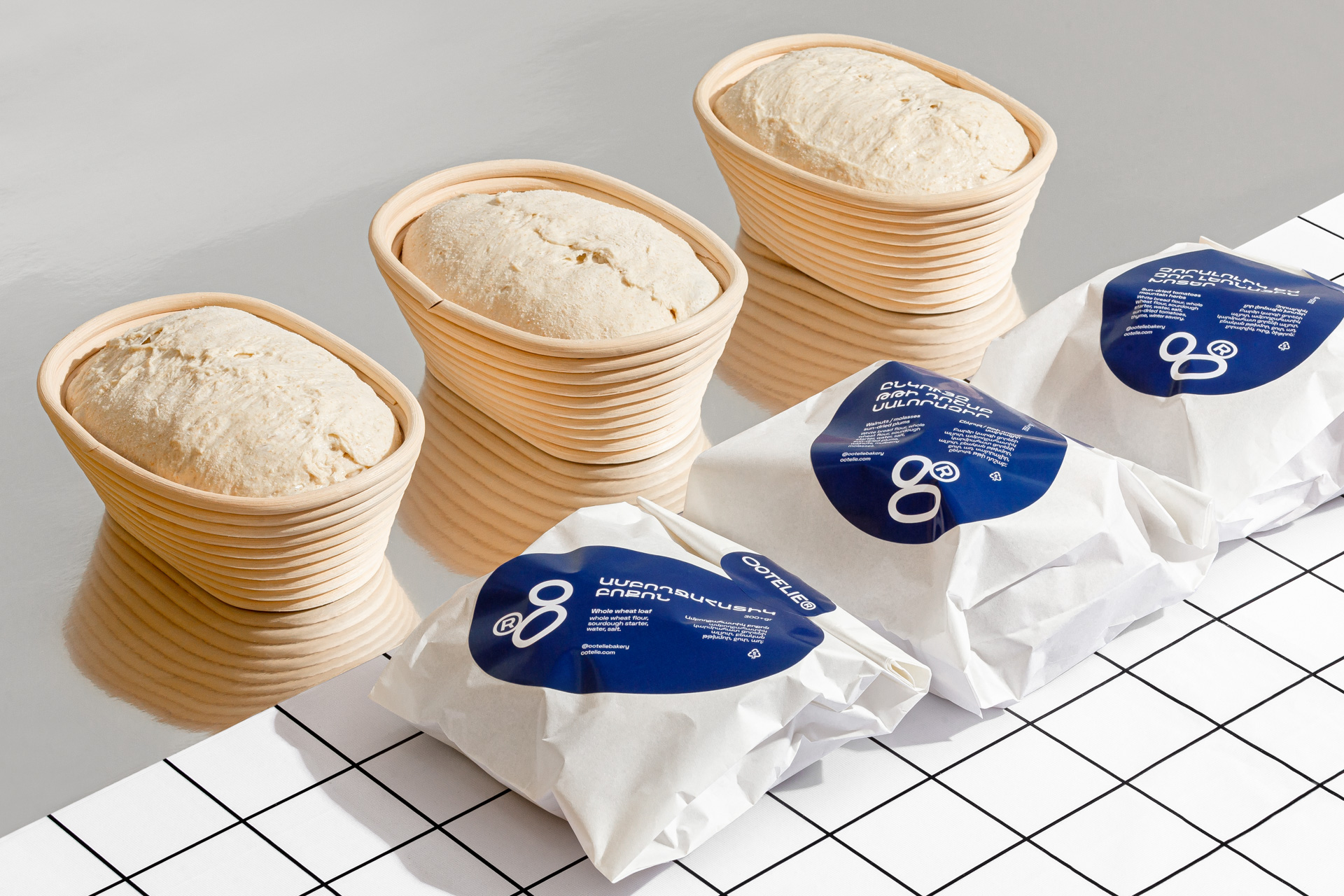 国外烘焙面包品牌形象设计及VI设计 烘焙面包品牌ip形象设计