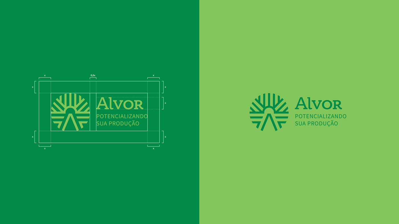 Alvor农业市场品牌形象设计 Alvor 品牌LOGO