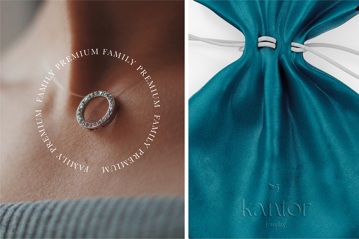 坎特珠宝品牌标志形象设计 Kantor 品牌形象