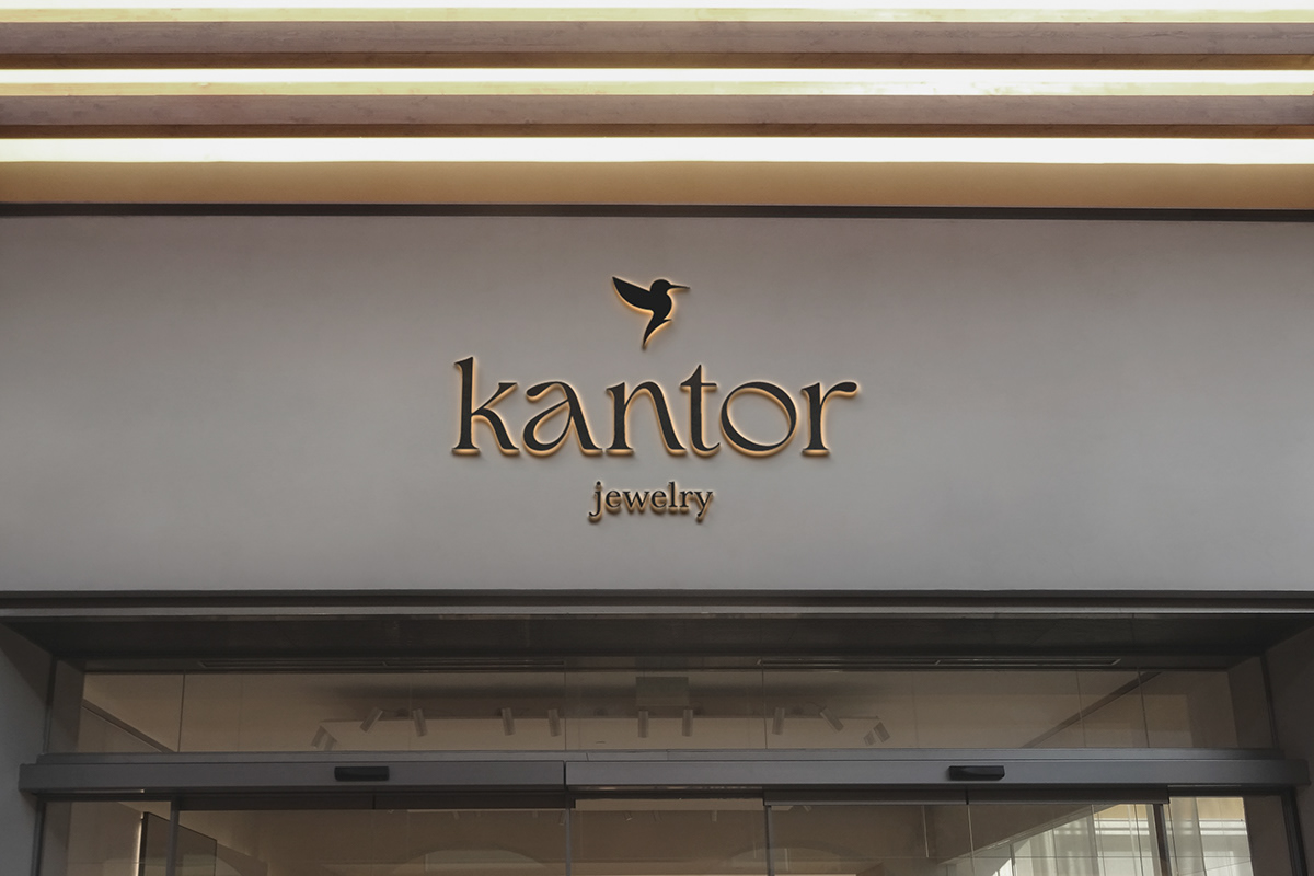 坎特珠宝品牌标志形象设计 Kantor 品牌形象