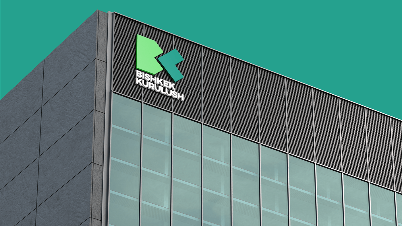 Bishkek Kurulush 建筑公司品牌形象设计赏析 Bishkek Kurulush 品牌形象