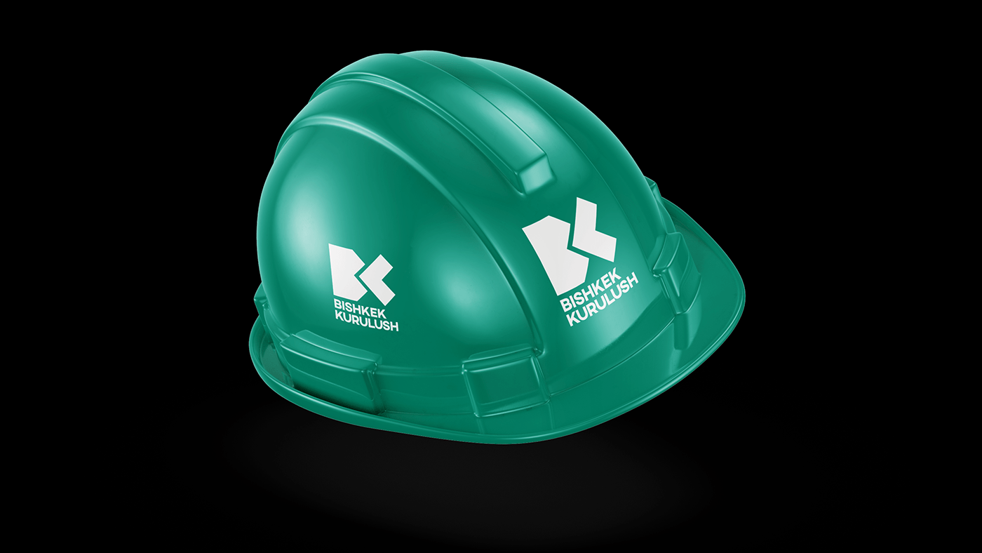 Bishkek Kurulush 建筑公司品牌形象设计赏析 Bishkek Kurulush 品牌形象