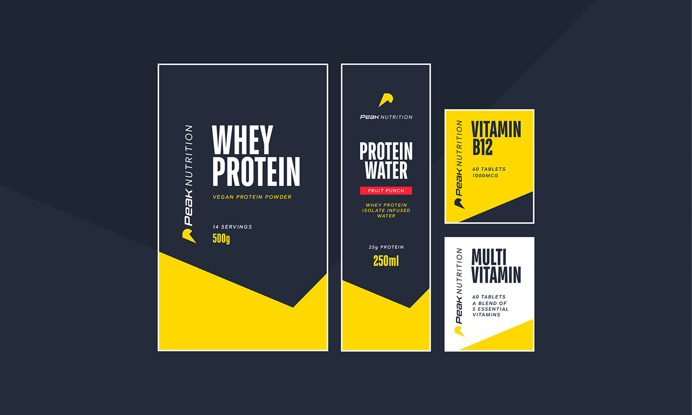 Peak 健身品牌形象设计 Peak 品牌形象