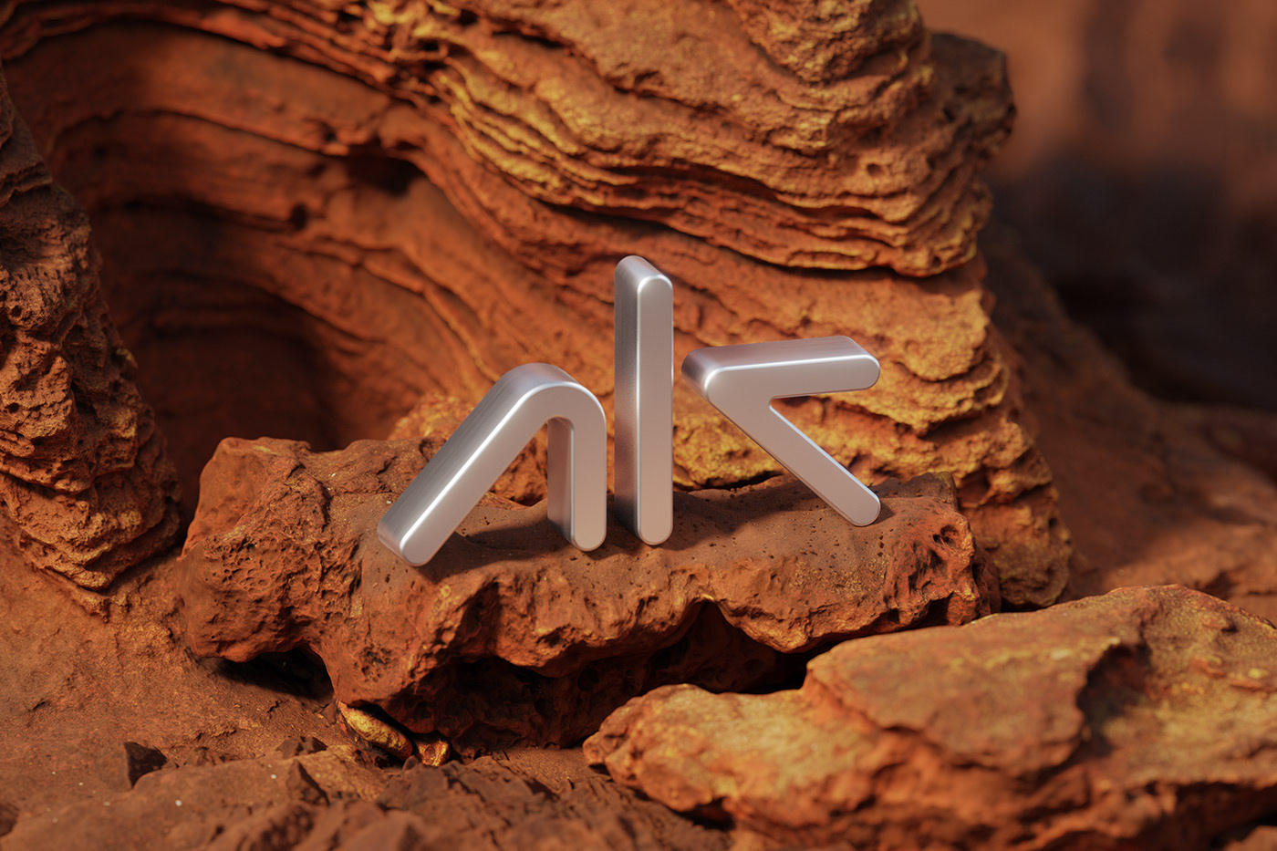 铝产品进出口贸易公司 AK Alü minyum 品牌标识设计