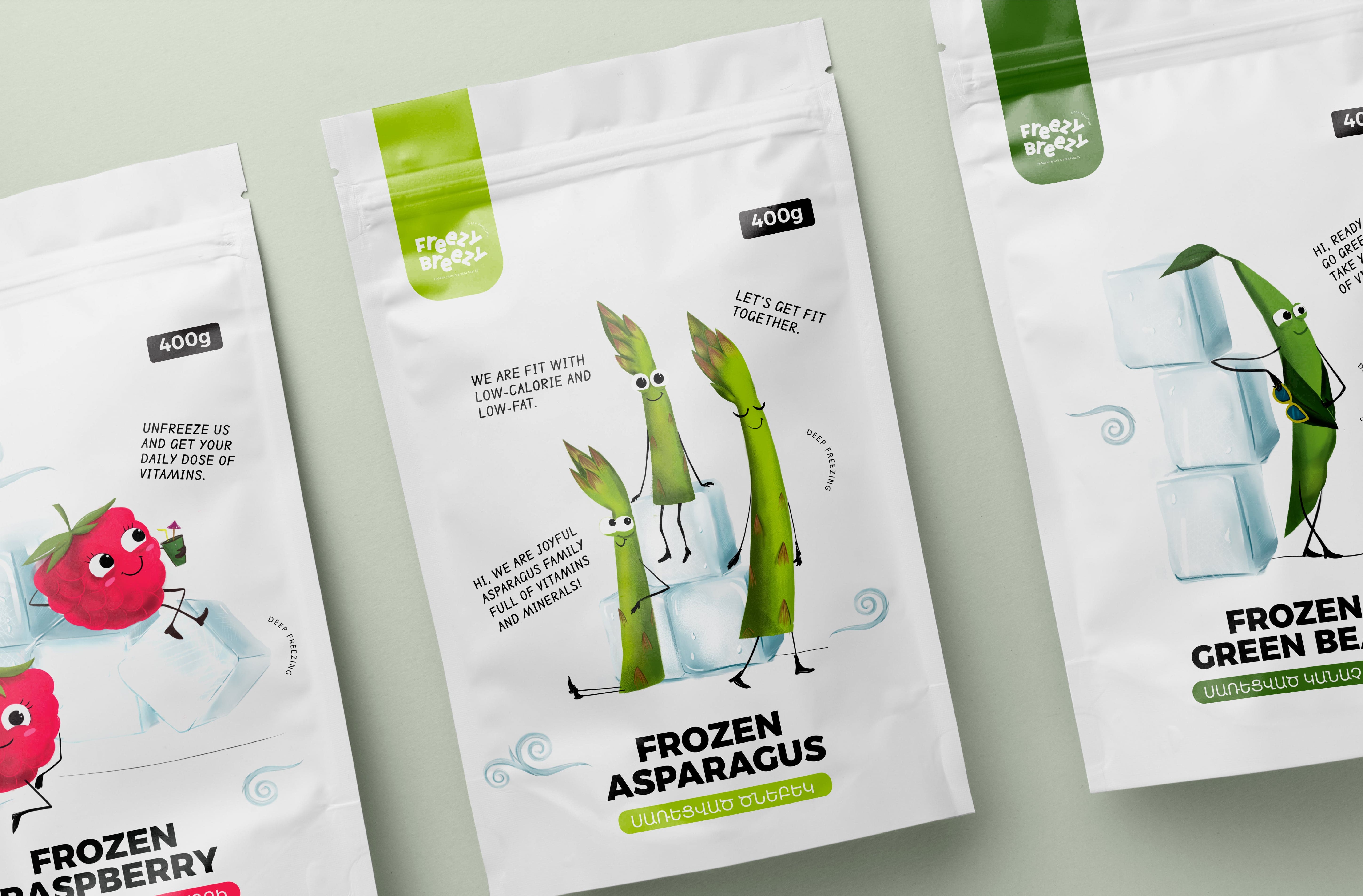 Freezy Breezy农产品牌策划建设及包装策划设计理念 农产品品牌策划设计