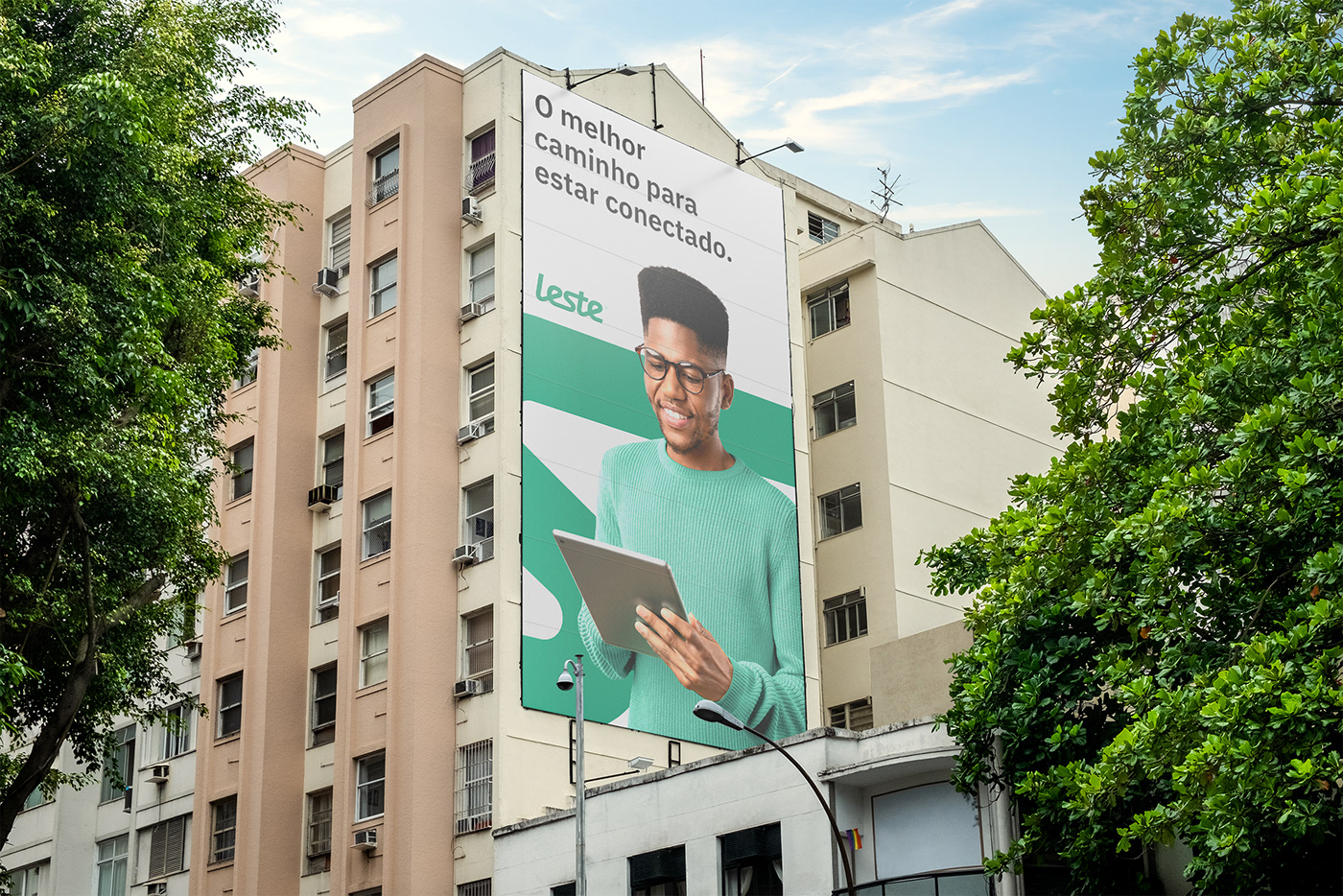 Leste光纤提供商焕新品牌形象 Leste 品牌形象