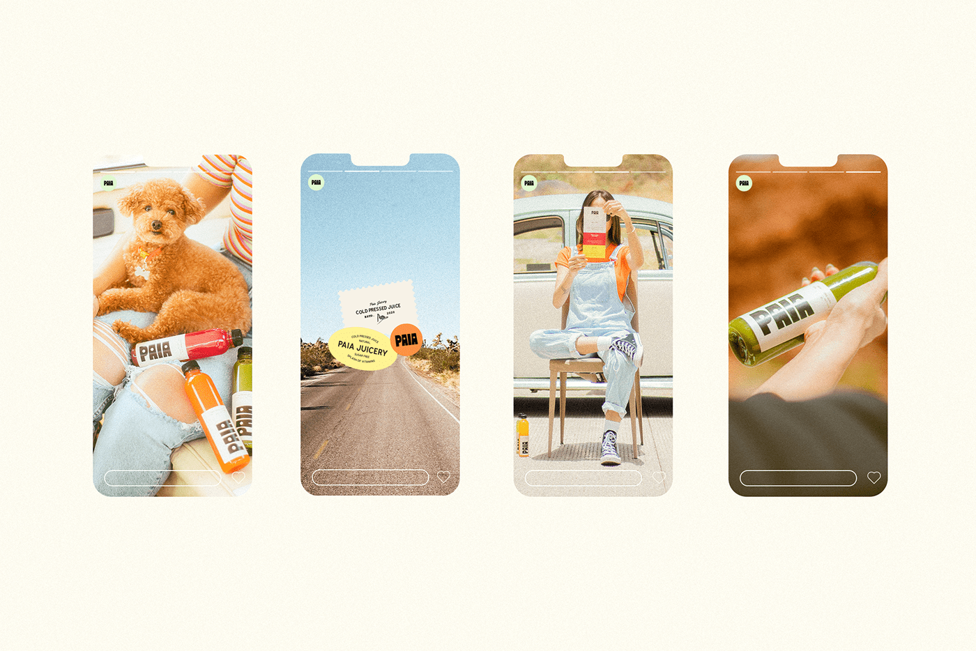 PAIA 果汁品牌视觉形象设计 PAIA 品牌形象