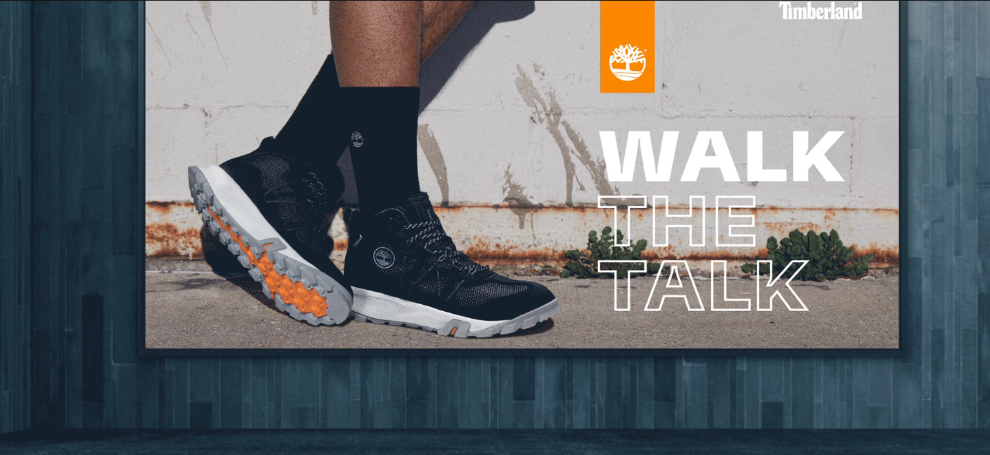 全球知名户外品牌timerland品牌形象升级