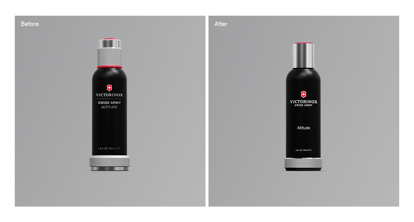 深圳设计公司分享：诺雷斯特（Victoriax）Victorinox Fragrance Collection的包装重新设计