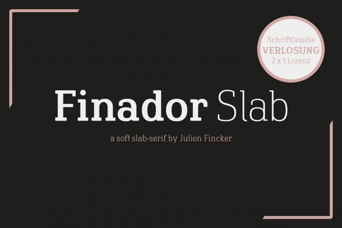 字体家族菲纳多板的独特语言