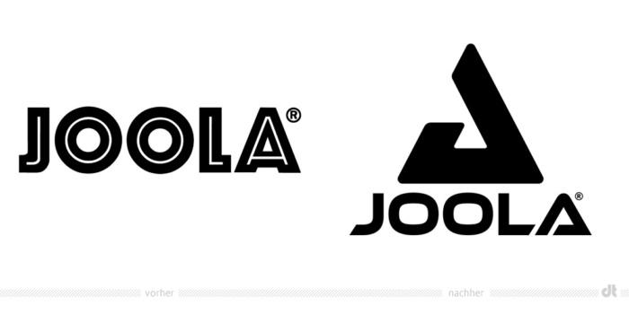 乒乓球品牌Joola更换了全新的LOGO