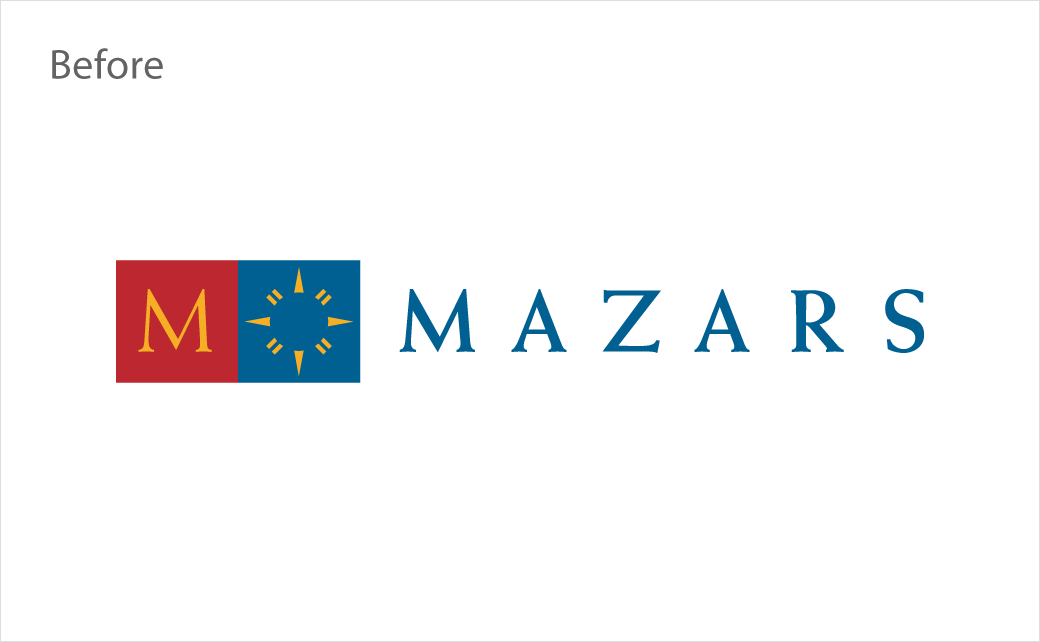 金融财务标志设计分享:Mazars透露新的标志 金融财务标志设计分享:Mazars透露新的标志