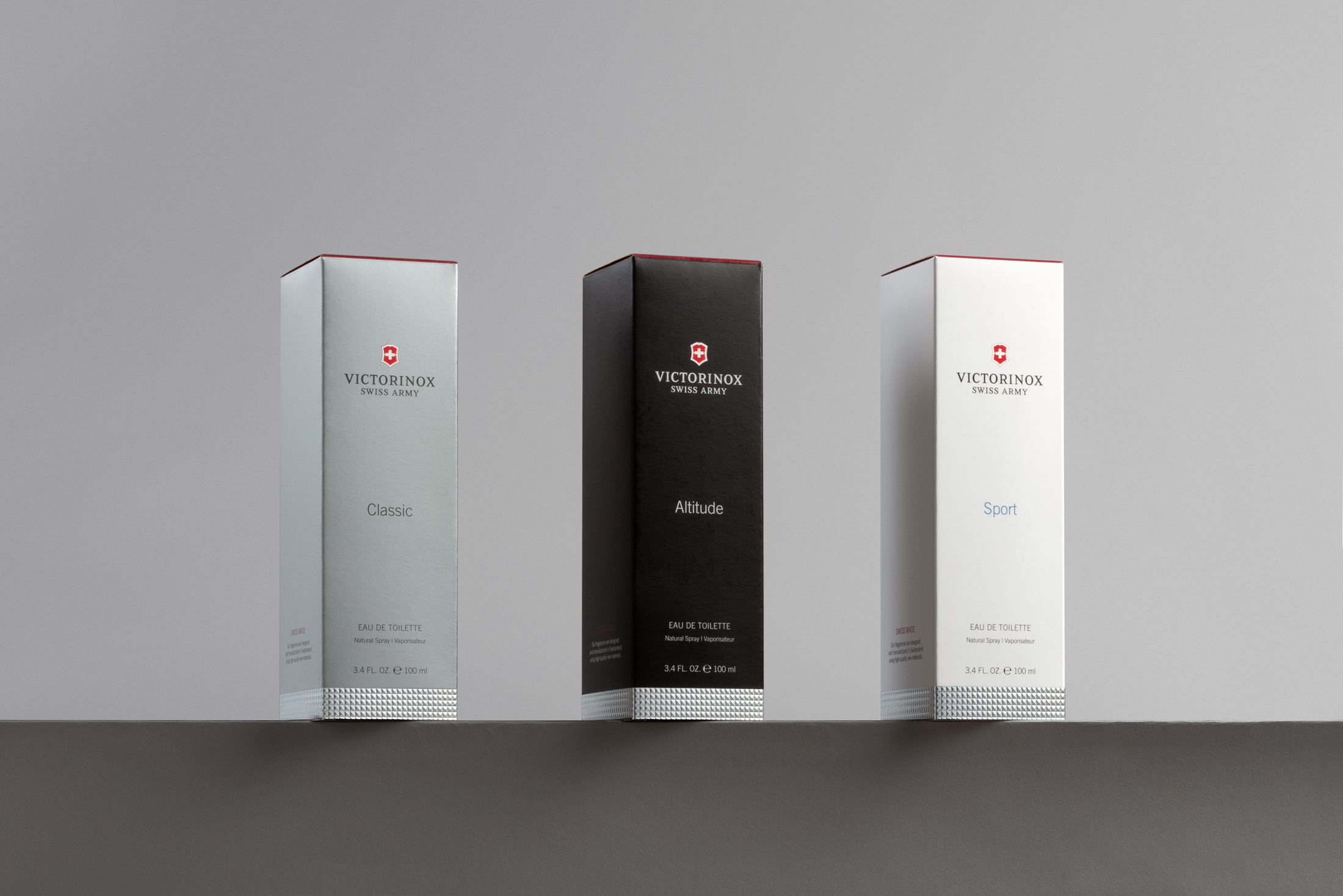 深圳设计公司分享：诺雷斯特（Victoriax）Victorinox Fragrance Collection的包装重新设计