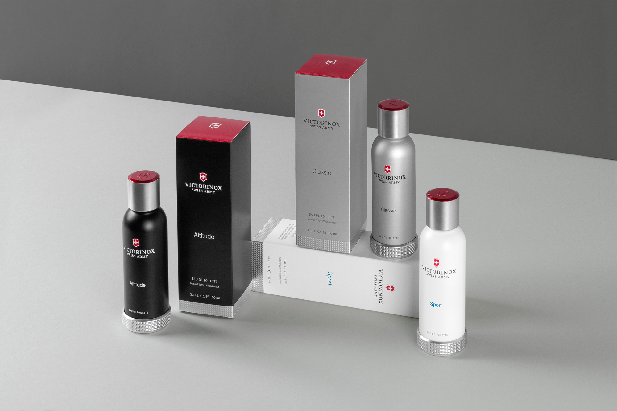 深圳设计公司分享：诺雷斯特（Victoriax）Victorinox Fragrance Collection的包装重新设计