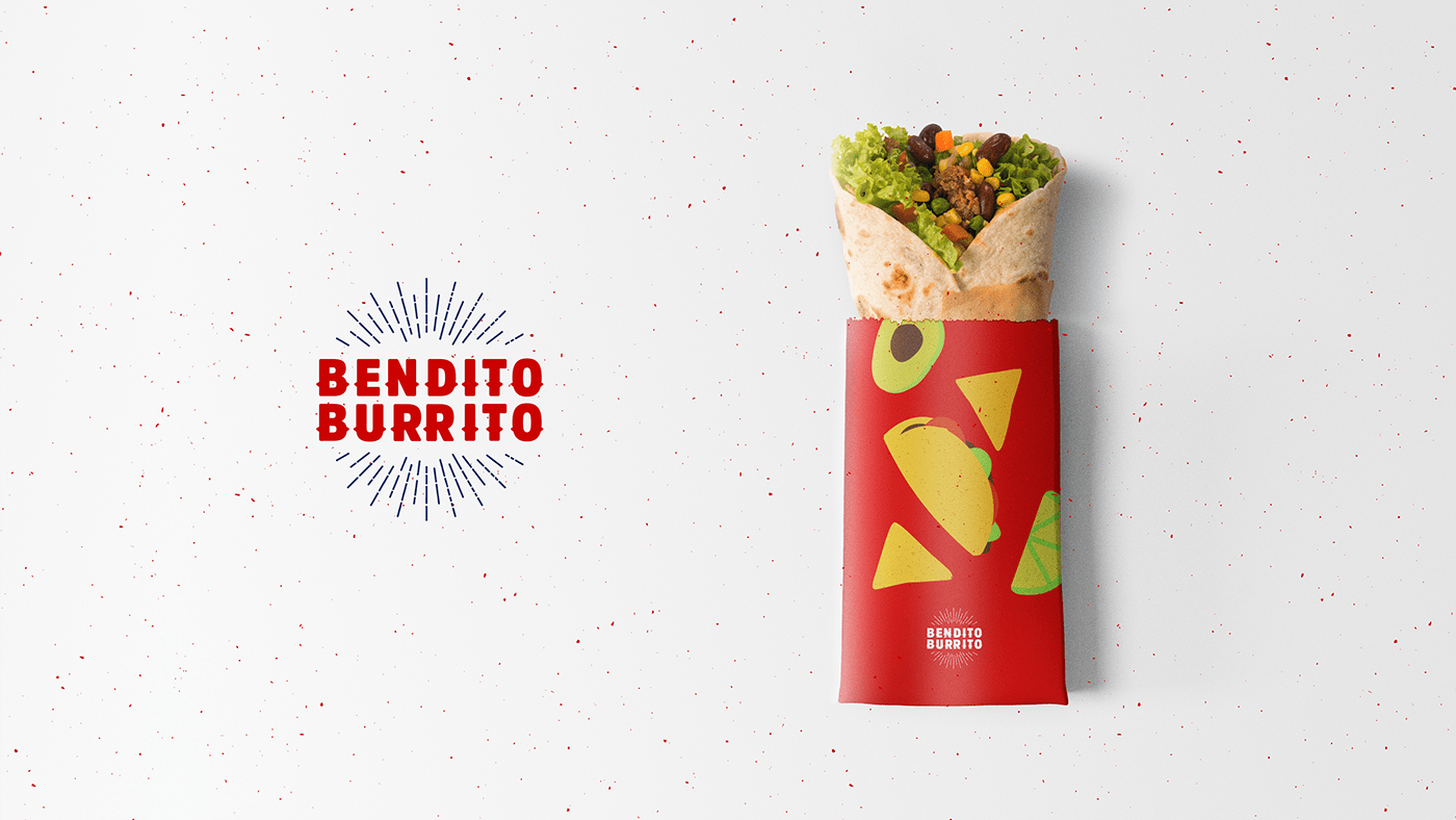 Bendito Burrito墨西哥餐厅品牌形象设计