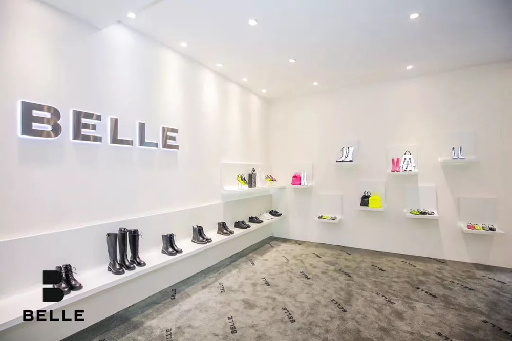 BELLE-知名女鞋品牌LOGO设计及品牌形象升级
