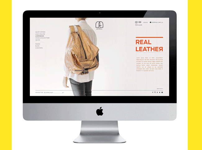 美学和功能完美结合的皮革品牌标志设计