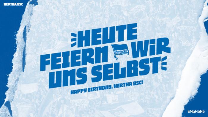 Hertha BSC推出新的房屋字体设计