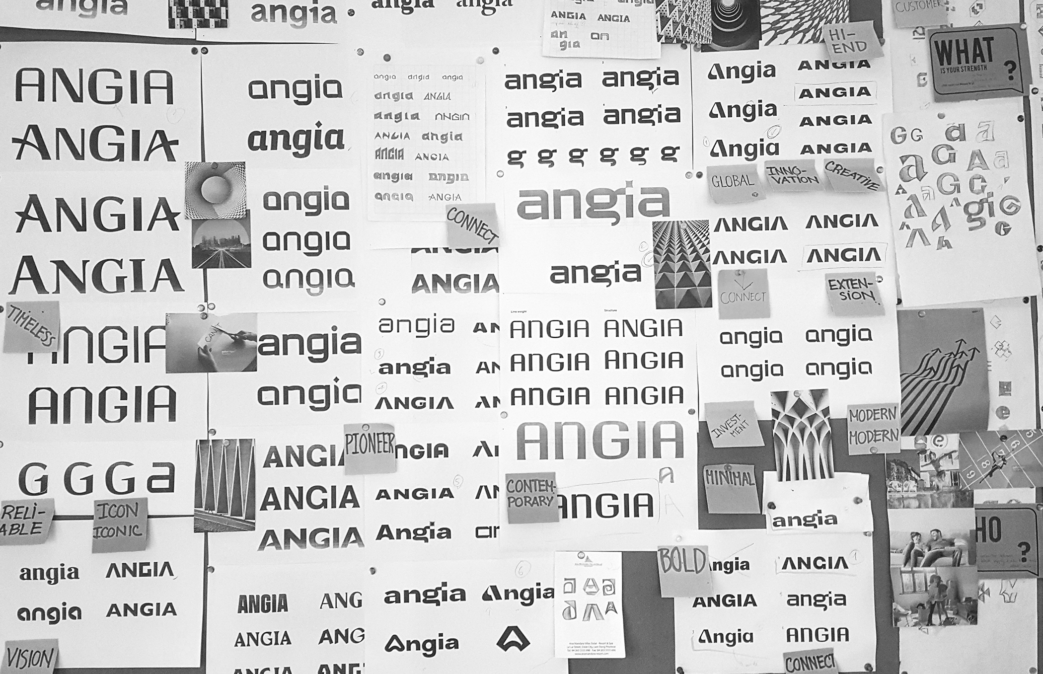 ANGIA投资公司VI设计赏析